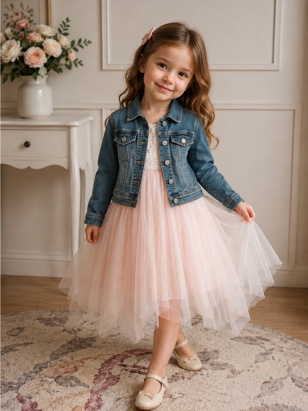 Cat & Jack Blue Denim Jacket for Kids